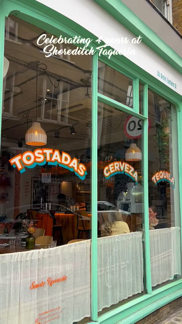 Gracias to all for joining us yesterday at Shoreditch Taqueria for our 4th Anniversary Celebrations - because who says no to £4 Tacos & Margaritas? 🌮🇲🇽
Today is the last day to enjoy, from 12pm to 5pm, join us with your amigos and celebrate our anniversary with us!