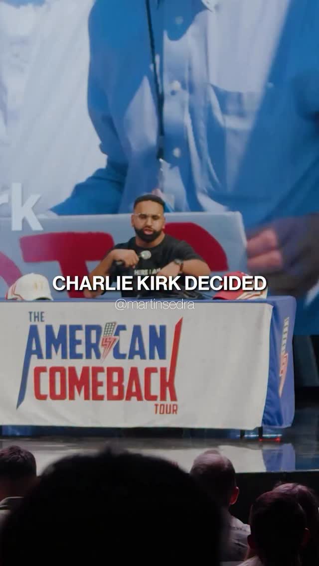 Comment SERMON to get the full message, “Why Charlie Kirk was so successful” by Pastor @martinsedra 🙌
@charliekirk1776 started @turningpointusa at the age of 18. God turned a popup tent into a revival tent. God turned a folding table into an awakening.
Thank you Charlie Kirk for your life, faithfulness and example! We will continue being faithful with the gospel and preaching the truth to the ends of the earth. 🙏