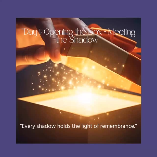 ✨ Day 1: Opening the Box: Meeting the Shadow ✨
Tonight, we begin the sacred journey… the moment when Pandora’s story becomes our story.
To open the box is to open the heart ~
to meet the parts of ourselves we’ve hidden in the dark corners of memory and emotion.
The fear.
The doubt.
The pain.
But we don’t open it to suffer again.
We open it to see……..
to witness the sacred wisdom these shadows have been guarding all along.
Because within every shadow is a spark of light waiting to be remembered. 🌹
Tonight, through gentle teaching, soulful reflection, and a powerful energetic experience, we begin the alchemy ~ transmuting what once felt heavy into truth, clarity, and radiant remembrance.
You are not broken, beloved.
You are becoming whole. ✨
🕯️ Invite your sisters to join us LIVE tonight at 6:00 p.m. EST!
It’s not too late to step into the magic. 💫
Link in my bio
#PandorasBox #TheHopeWithin #DivineFeminineAwakening #ShadowToLight #SpiritualAlchemy #RememberWhoYouAre #SoulHealingJourney #DivineFeminineRising #InnerTransformation #TransmuteTheShadow #HeartAwakening #HopeLivesHere #TheReclamation