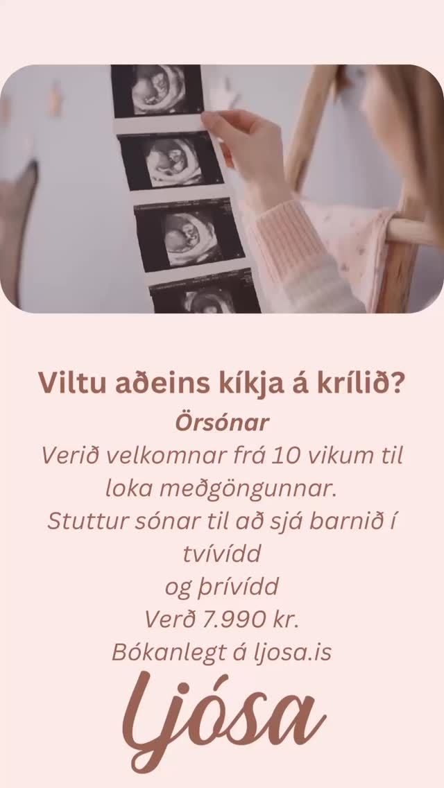 Bókið á ljósa.is 🤍
Var að bæta við örfáum tímum 👌🏻
