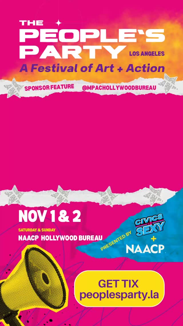 Saturday Nov 1 - The MPAC® Hollywood Bureau presents Yasmin Elhady — lawyer, comedian, and star of Muslim Matchmaker — live at The People’s Party!
@mpachollywoodbureau
Known for blending humor with heart, Yasmin uses the stage to spark laughter, reflection, and connection across communities.
Don’t miss this moment where art, culture, and civic storytelling meet.
NAACP @hollywoodbureau | 🎟️ peoplesparty.la or link in bio
#ThePeoplesPartyLA #MPACHollywoodBureau #YasminElhady #ComedyWithPurpose #ArtAndAction #CivicsIsSexy #CommunityPower
