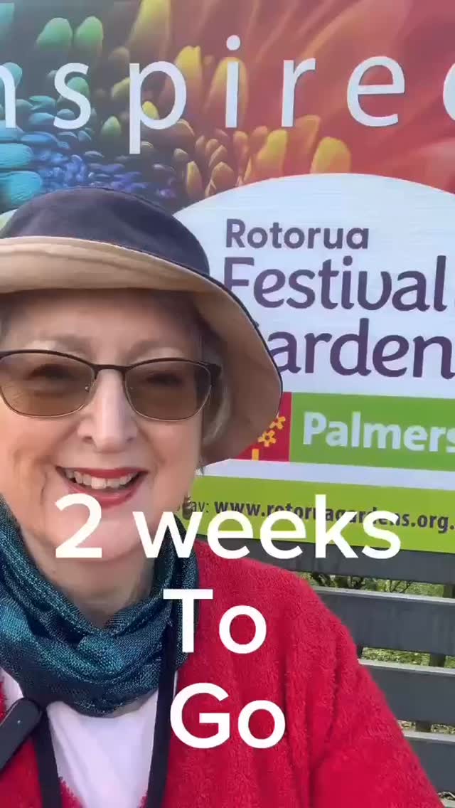 Rotorua Festival of Gardens
Nov 14th 15th and 16th
Tickets are on sale now via our website www.rotoruagardens.org.nz
Afterpay available
Or over the counter at Palmers Rotorua