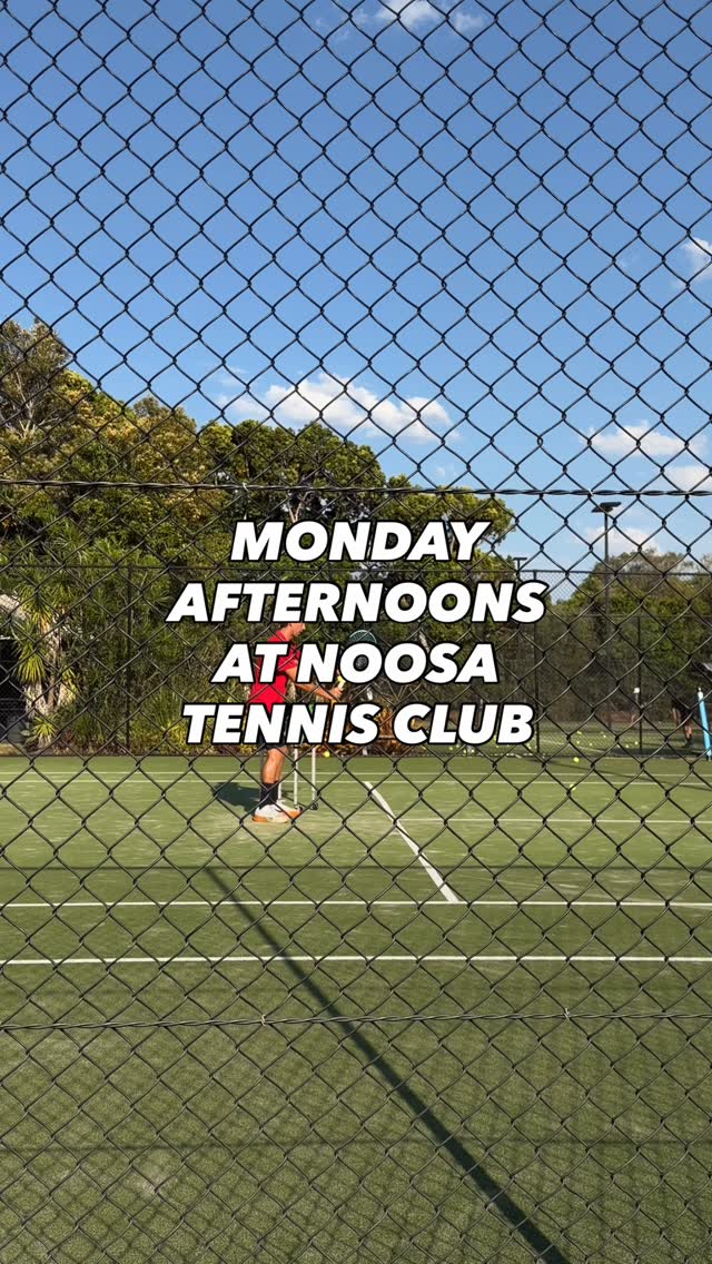 POV: Monday afternoons at Noosa Tennis Club 🎾
