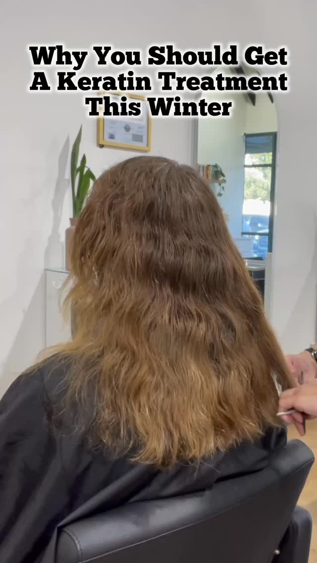 Getting a keratin treatment this winter has several advantages:
•Prevents Dryness•
- Helps keep hair hydrated and reduces frizz in dry winter air.
•Protects Hair•
- Shields against cold weather and wind, minimizing damage.
- Offers protection from heat tools used more often in winter.
•Easier to Style•
- Makes hair quicker to style, saving you time.
- Keeps styles looking good for longer.
•Better Manageability•
- Smoother hair is easier to handle, especially with winter layers.
- Reduces breakage, keeping hair healthier.
•Less Washing Needed•
- You can wash your hair less frequently, helping it retain natural oils.
Overall, a keratin treatment can help your hair stay healthy and manageable during the winter.❄️ 🥶 ✌🏼