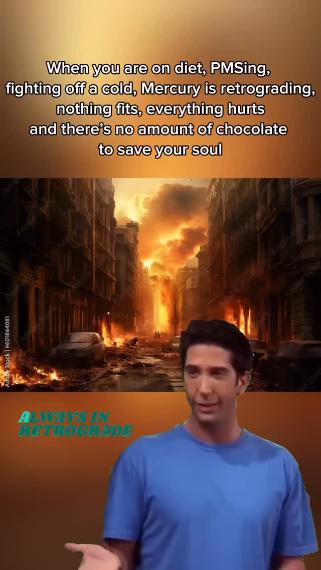 Me, deep in my “Everything’s fine” era - lighting sage, journaling, and pretending I’m calm 😌
Meanwhile… PMS is raging, Mercury’s moonwalking, carbs are cancelled, nothing fits, and my aura’s out here screaming for help 😭
I keep saying, “It’s just energy shifting” but babe… the only thing shifting is my mood every 3.5 seconds.
Growth looks cute on paper until the Universe decides to make it a group project - featuring hormones, retrogrades, and existential dread.
But here’s the thing ‼️ When everything feels off, it’s not a sign you’re regressing - it’s your body asking for softness, your energy asking for grounding, and your spirit asking for space to just be human.
So today’s coaching tip (from one spiritual drama queen to another):
✨ Eat the carbs.
✨ Cancel the manifestation playlist.
✨ Take a nap and come back when your aura stops screaming.
The work isn’t always pretty - sometimes “alignment” just looks like surviving the day without crying in a meeting and calling it self-regulation 🪩
Who else is spiritually holding it together with matcha, affirmations, and pure delusion right now? 😭
Love, light & sass,
Coach Vess 🫶🏽
#mercuryretrograde #balanceisoff #emotionalregulation #lifecoachlondon #iamfine