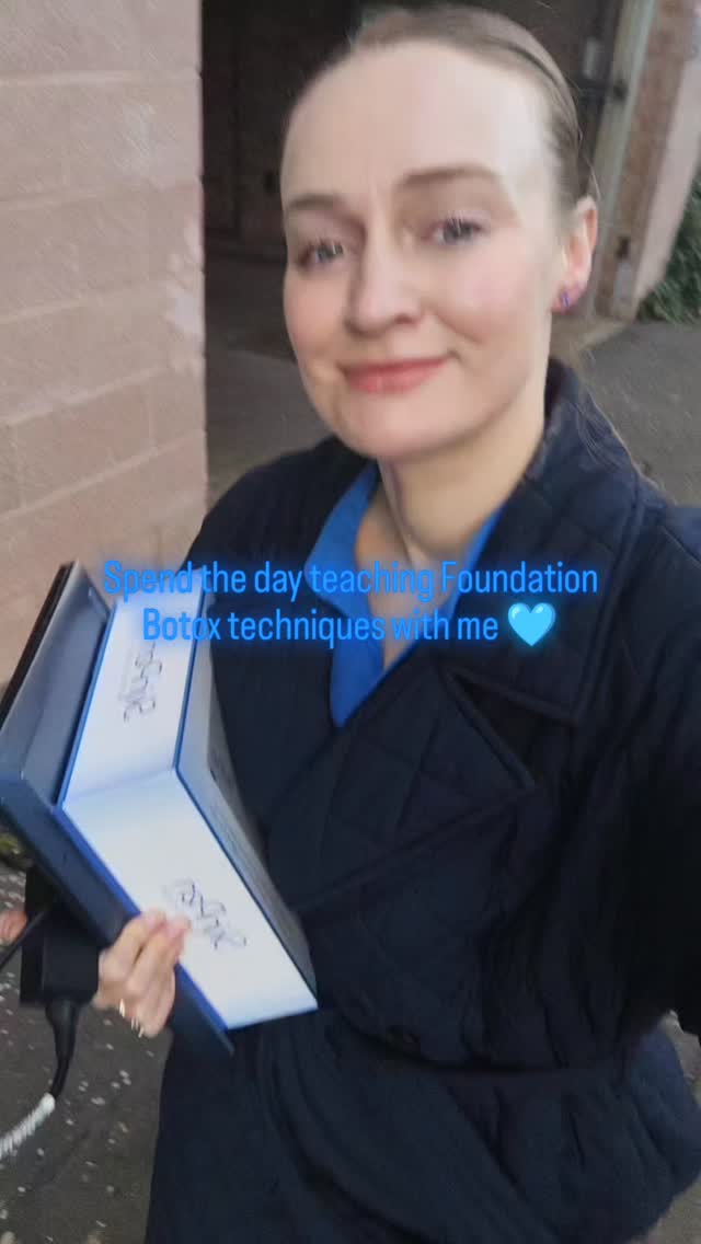 To my patients, teaching keeps me current. You deserve the best. 💙
These teaching days don't even feel like work, that's how much I love it! Of all the treatments I offer I bloody love a good Toxin treatment so naturally I prefer to share this type of knowledge with others.
An absolute privilege to be trusted by patients and colleagues to both treat and teach, thank you.
Megan x
Dentist led aesthetics and skincare in Glasgow