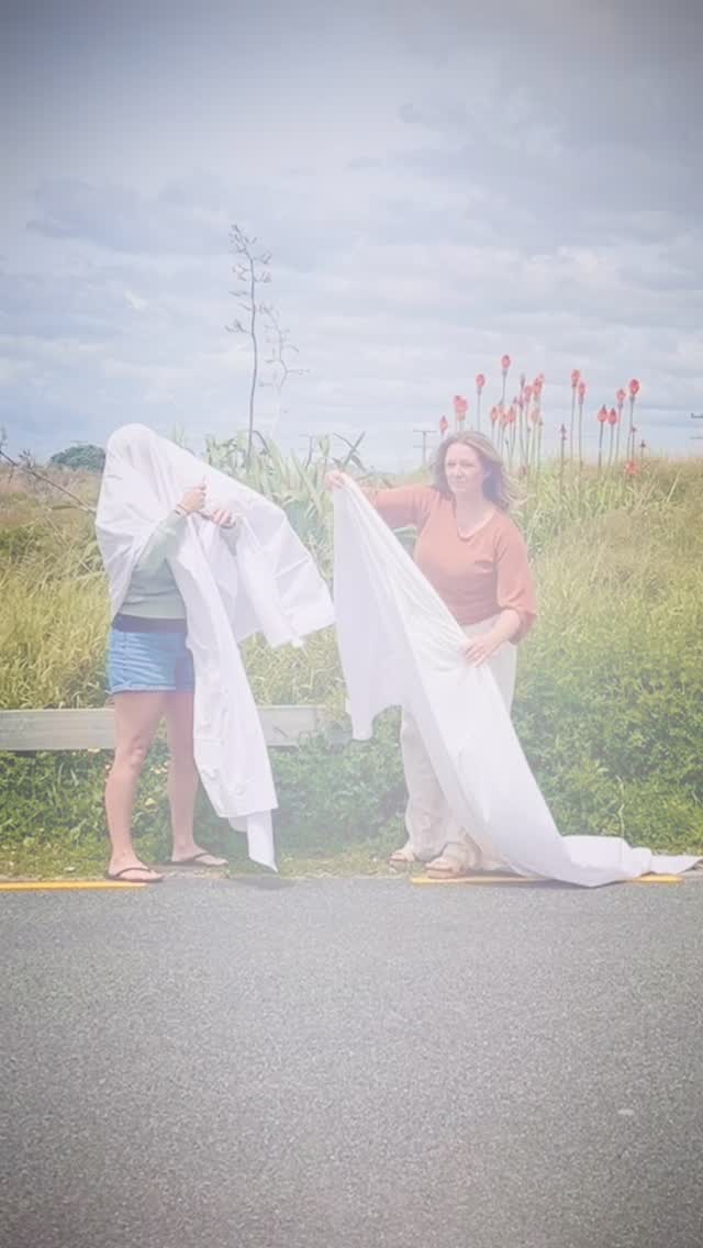 Find yourself a friend that you can āghost photoshootā with. Thanks for the laughs @calm_thefarm so fun. And thanks to all the passing photographers that helped us out down at #papamoabeach today. Yey one more sleep till my favourite dress-up day of the year. #ghostphotoshoot #ghostphotoshootchallenge #ghostphoto #ghosttrendchallenge #ghosttrendphotoshoot