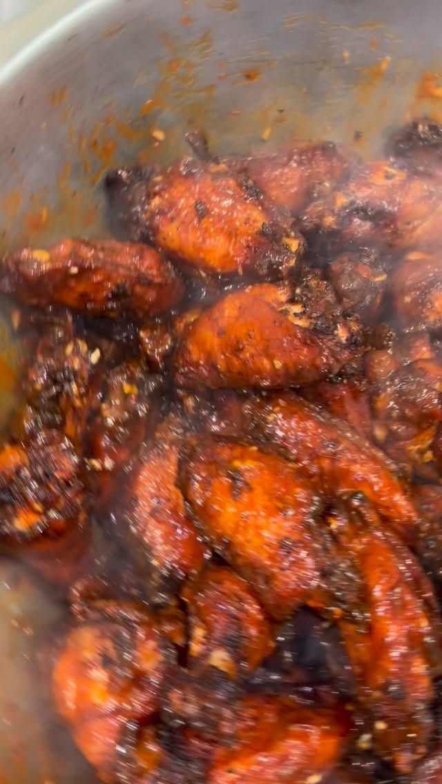 Smoked wings🔥#dallaschef #dallascatering #dfwcatering #dfwchef