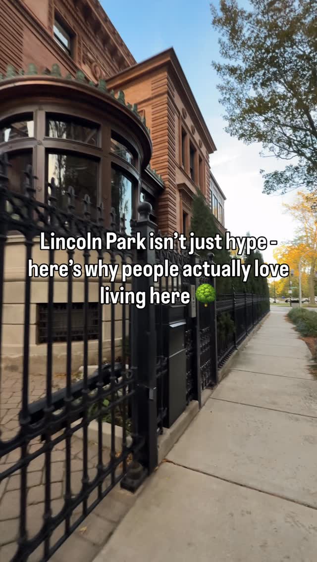 You’re 10 minutes from downtown but it feels like a totally different vibe with tree-lined streets and actual neighborhood energy 🏘️
The lakefront, North Avenue Beach, and Lincoln Park Zoo are literally your backyard - free entertainment year-round 🦁
Walkability is unmatched - coffee at Soloway coffee @solowaycoffee , brunch at Summer House @summerhouselp, dinner at Denucci’s @denuccis , all without moving your car 🚶♀️
Multiple CTA lines (Red, Brown, Purple) mean you can get anywhere without the parking nightmare 🚇
Armitage corridor for boutique shopping, Halsted for nightlife, Clark Street for everything in between 🛍️
The architecture hits different - greystones, brownstones, and tree canopy streets that feel like a movie set 🏛️
Actual parks where you can post up with a book, not just a sad patch of grass with a bench ☀️
From Flow Studio @flowstudioschi to Stan’s Donuts @stansdonutschicago runs, everything you need is in a 10-minute radius 🍩
It’s the sweet spot of city convenience without feeling like you live in a concrete jungle 🌆
📩Want to know more of my favorites in Lincoln Park? Comment GUIDE and I will send you my neighborhood guide!
Lincoln Park Chicago | Chicago Neighborhoods |Lincoln Park | Chicago Living | Chicago Real Estate