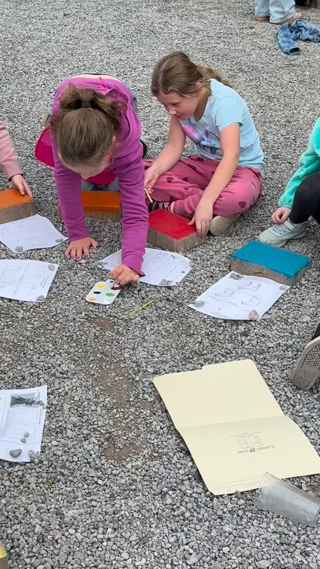 What a great afternoon! Our students spent time in their Leadership Families creating some beautiful art pieces for our playground. #allschoolartproject #studentleadership #Rhemafamilytime #rhemachristianschool