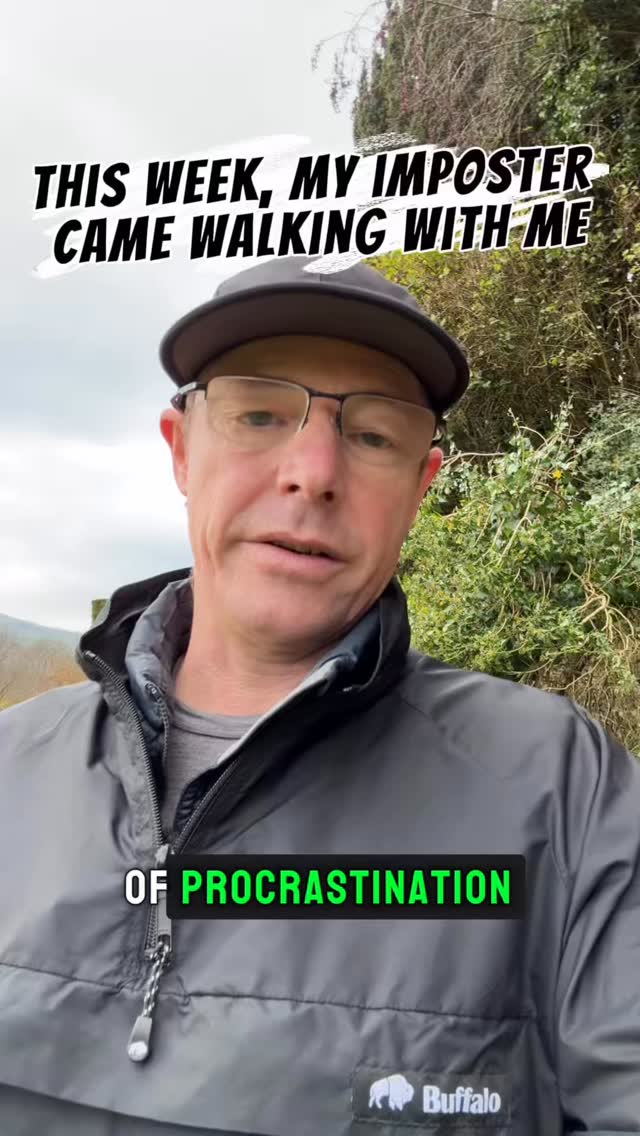 Recently I’ve been sitting with my imposter.
It started with that familiar loop - procrastinate, distract, over-compensate.
Last week it showed up as an urge to post every day in November to “prove” I was a thought leader in the men’s mental health space.
But walking with a mate up in the Fells, I realised this wasn’t ambition – it was anxiety.
My body was just trying to protect me from that old fear of not being enough.
This week’s been quieter with clients, which brought its own kind of anxiety - stuckness.
I’ve been finishing my talk for the Association for Outdoor Therapy Conference at Plas y Brenin on Supporting Men and Why We Need to Do Things Differently, introducing Walk & Talk Therapy and Paddleboard Therapy.
That resistance crept in again - because this work matters.
I’m recording a podcast with Chris Hemmings later today for No Man’s an Island, and now that I’ve recognised what’s happening, I can pause, breathe, move through it, and come back with integrity.
Imposter syndrome doesn’t mean you’re failing.
It means you care.
So I took it outside.
After my ice bath and Qi Gong, I grabbed the dog lead and walked it through.
Sometimes clarity comes from movement, not thinking.
If you recognised something in this, my latest newsletter is in the bio.
#MensMentalHealth #StandTall #ImposterSyndrome #WalkAndTalkTherapy #PaddleboardTherapy #OutdoorTherapy #NatureHeals #MenWhoTalk #GroundedNotPerforming #MentalFitness #CumbriaTherapist #LakeDistrictTherapy