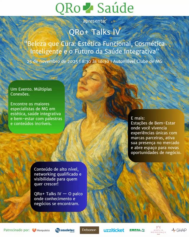 Queremos compartilhar uma novidade especial com vocês: o último QRo+ Talks do ano já tem data marcada, 25 de novembro de 2025 — e ele vem com parcerias muito bacanas.
Fechamos uma colaboração com uma profissional referência da área de eventos, Ju Ventura, que estará conosco não só nesta edição, mas também ao longo de todo o calendário de 2026. Um passo importante para estruturar com mais consistência essa frente que vem ganhando força dentro da Quero Mais.
Também estamos dando início a uma nova parceria, com a UzziTicket, que vai facilitar a organização e a compra de ingressos para os eventos QRo+ Talks. Mais uma conquista que mostra o quanto essa área tem crescido por aqui.
Não perca tempo e garanta seu ingresso agora mesmo. Clique no link da bio.💚