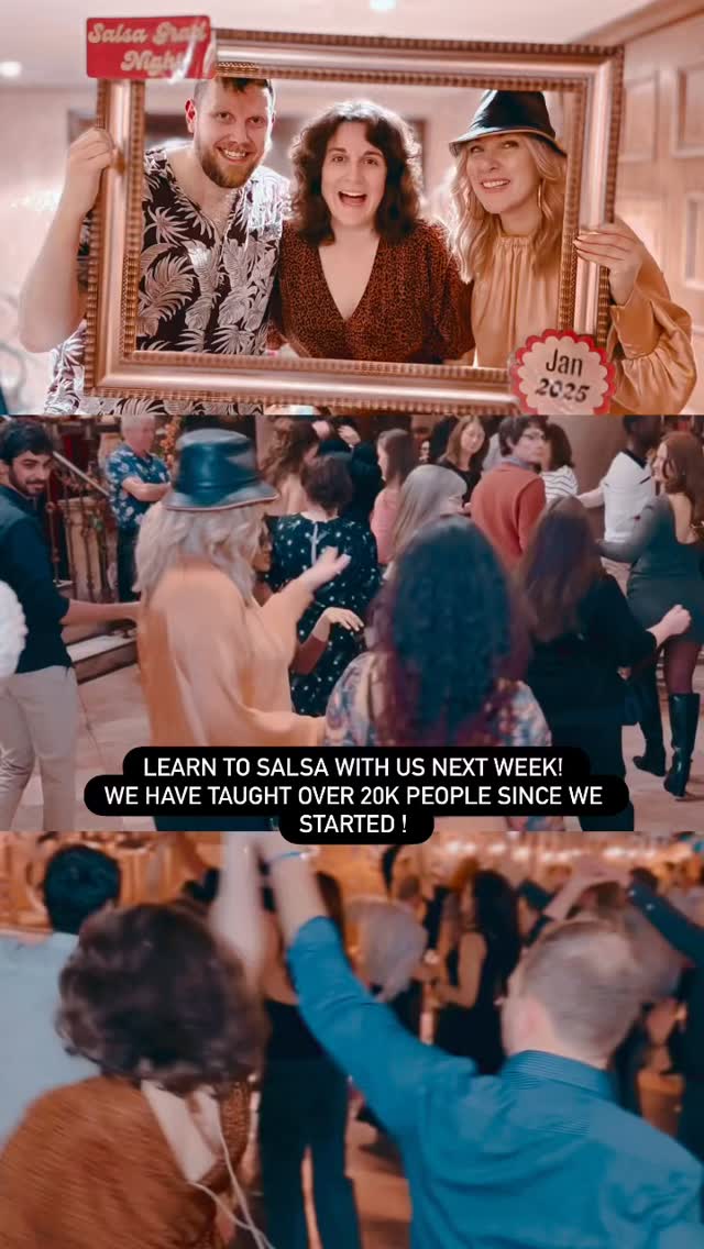 🎉 New Salsa Term Starts 3 November 🎉
Ready to dance into the new season?
🌶️ £60 for 6 weeks
❤️ Unlimited Salsa classes
🎶 3 weekly socials to choose from
🎉 A fun and friendly dance community
All ages. All backgrounds. All genders.
Academiadesalsa.com @everyone #salsaglasgow #glasgowevents #glasgowlife #salsaclassesglasgow #salsacubana #danceglasgow #newhobby #meetup #singlelife #lifeisforliving❤️