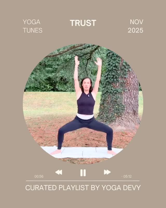 What if you stopped trying to control where the current takes you?
This is what yogis call Ishvara Pranidhana: letting go of the outcome and trusting the process. It’s about loosening your grip on how you think things “should” be and trusting that you’re being held by something bigger than your plans.
It’s the practice of devotion, not to perfection but to the journey itself. Even when you can’t see where you’re going.
On the mat this month:
🍂 Practice poses that open your heart
🍂 Notice where you’re gripping, then soften
🍂 Ask yourself: “What if I trusted this moment exactly as it is?”
The current has been carrying you all along. This month, we practice trusting where it leads.
Check out November’s playlist 🎵
May you trust the path, even in the dark. 🕯️✨