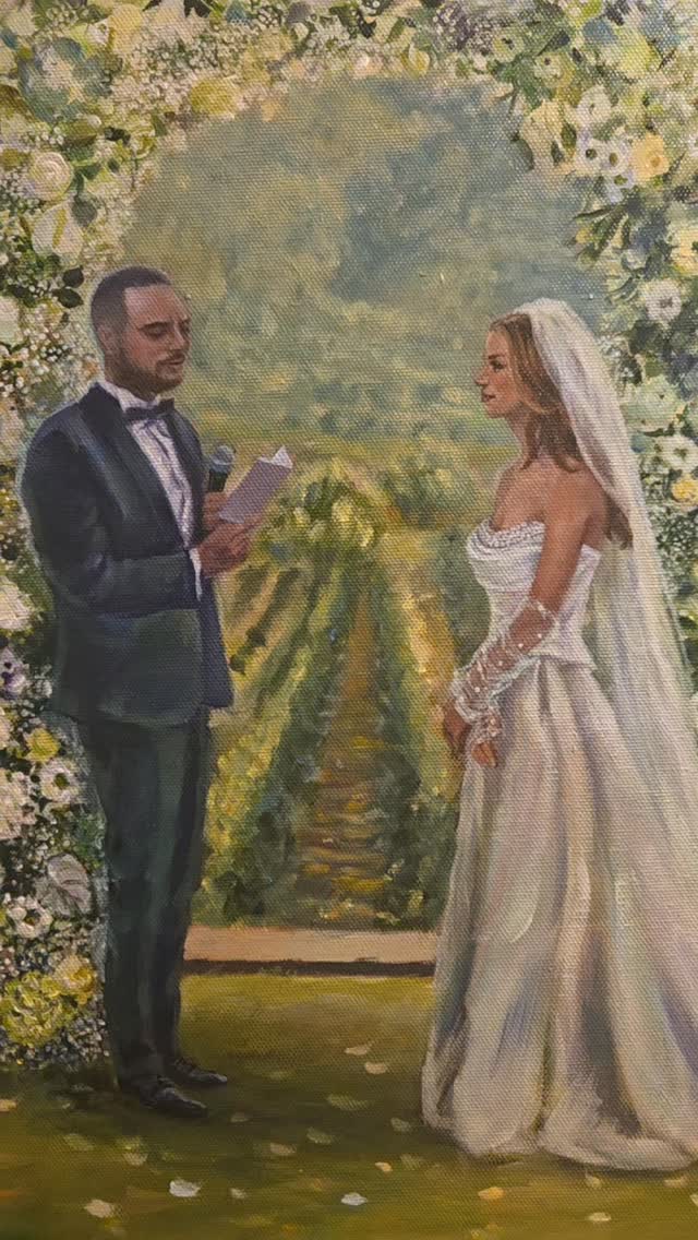 Веселина и Любомир 💍❤️
30.08.25
.
.
#liveweddingpainter #сватбенподарък
#сватбенхудожникнаживо #сватба