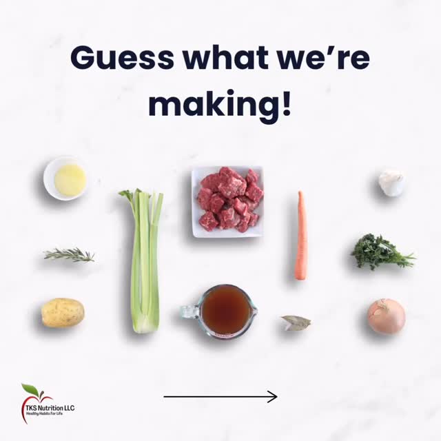 Did you guess a Classic Slow Cooker Beef Stew?! 🤔
Slow Cooker + Balanced Nutrition = Weeknight Win! 🙌
This fall favorite checks all the boxes:
✅ Gut-friendly ingredients
✅ Balanced protein, carbs, and fiber
✅ Comfort food flavor without the bloat
Toss it all in your slow cooker and let dinner make itself!
Ready to see how it’s done? 🎥👇
Prep
✅ Cube and pat dry beef.
✅ Chop carrots, celery, onion, potatoes, rosemary, and parsley.
✅ Mince garlic.
Make
✅ Heat 1 Tbsp oil in the slow cooker (or a pan). Brown beef in batches; set aside.
✅ Sauté onion, garlic, rosemary, carrots, and celery in remaining oil.
✅ Add potatoes; stir to coat.
✅ Return beef and juices to the slow cooker.
✅ Add broth and bay leaves.
✅ Cook on high for 4 hours or low for 6-8 hours until beef is tender.
✅ Remove bay leaves. For thicker stew, purée some vegetables with broth and return to pot.
✅ Adjust seasoning and serve with fresh parsley.
Delicious, easy, and packed with flavor! 👌
#BeefStew #StewRecipe #SlowCookerRecipe #ComfortFood #SoupRecipe #Stew #HealthyDinner #tksnutritionllc #healthyhabitsforlife #fallnutrition #balancedeating #HealthyComfortFood #SlowCookerRecipe #FallEats #CozyMeals #NutritiousAndDelicious #EasyWeeknightDinner #realfoodrecipes