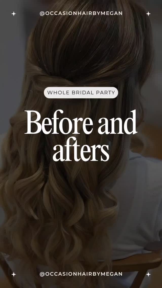 Before and after... for the whole bridal party!
I thought it would be helpful to show you the different types of hair I encounter on a wedding morning and how I style them!
Although the inspo for the Bridesmaids was the same, due to different hair types, textures and lengths we had to make some small adjustments so that it would suit everyone!
.
I absolutely adored this morning, we had so much fun and the bridal party was so, so lovely! ♡
Let me know if you have any hair type questions below!
#westsussexbride #westsussexbridalhair #bridalhair #beforeandafter #hairtransformation #bridesmaidhair
Bridesmaid
Brighton bride
Brighton hair
Bridal hair