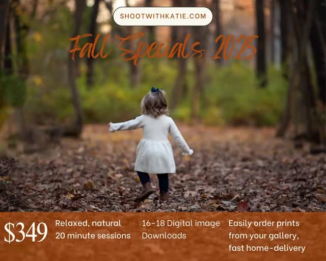 Well my mistake is your gain! I messed up the booking page for next weekend. If you haven’t booked a fall session yet, here’s your chance! My most favorite and popular location is open next weekend!! Go to my website to check it out and grab a spot before they’re gone!
#shootwithkatie #bataviail #genevail #stcharlesil #aurorail #foxvalley #kanecounty #fallminisessions #familyfirst #chicagophotographers