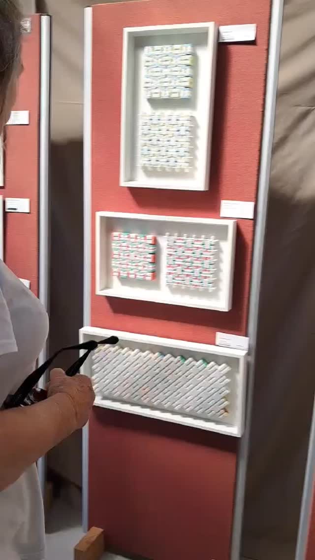 Enjoy the exquisitely detailed sculptural work of Volker Hawighors.
Bread tags are recycled and used like pixels in complex geometric reliefs, Kina homes meticulously processed and sorted before being used to create works intricately made with fine texture, all in fabulous detail.
Studio open Both Weekends 9.30am to 4.30pm Alongside side
@renate_verbrugge
and
@amy_brennan_ceramics
#taranakiartstrail #artist #art #sculpture #taranaki #taranakilikenoother #supportlocalartists