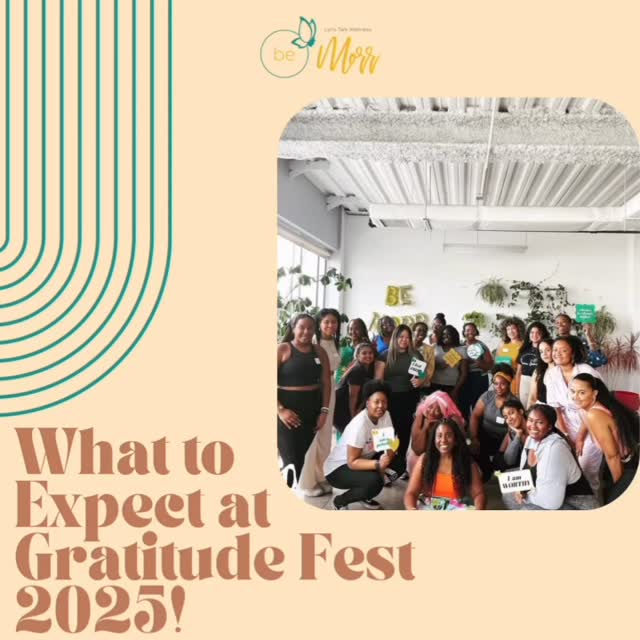 After some unexpected bumps in 2025, we’re putting ALL our energy into making Gratitude Fest AMAZING! 💛
Picture this: You walk in and immediately feel the warmth - GOOD VIBES ONLY. You grab a seat next to a sister who’s just as nervous and excited as you are.
This is our thank you for showing up for us all year. For trusting us with your healing. For being part of this community.
Before the holidays demand everything from you, give yourself this gift.
November 9th in NYC - one full day that’s completely about YOU.
Tag your bestie who needs this 👯♀️ Link in bio! 🔗
#GratitudeFest2025 #BeMorr #WomenOfColor #CommunityHealing #NYCEvents #WellnessEvent #SelfCare #Sisterhood #Nov9 #HalfDayRetreat #GoodVibesOnly