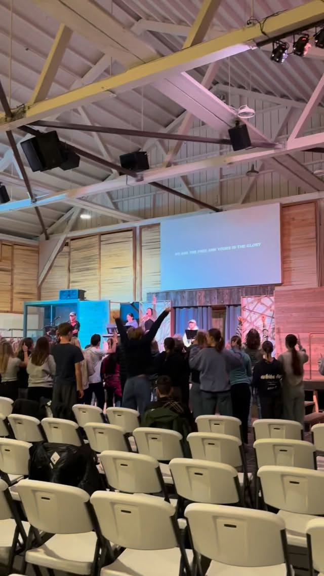 Sunday morning at Fall Teen! We had the best weekend. We’re already looking forward to next year. A little rain couldn’t get this group of campers down. 🌧️