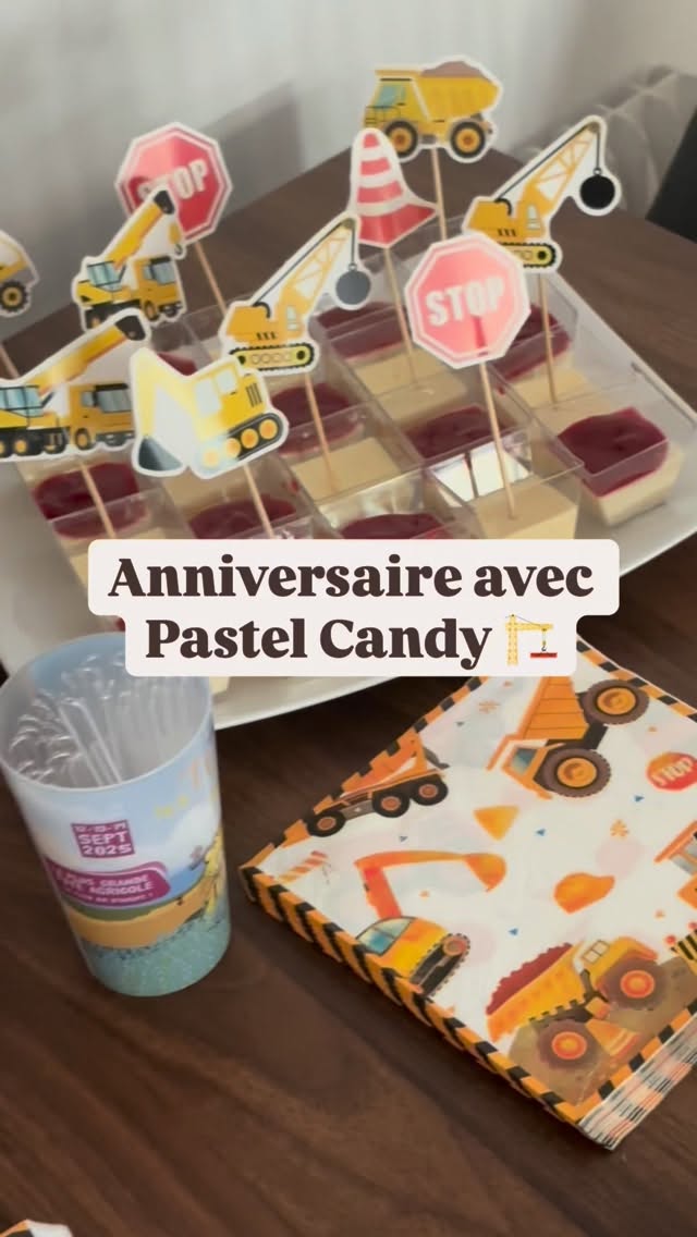 Pastel Candy, la douceur qui fait toute la différence 💗
Faire un goûter d’anniversaire avec un gâteau de bonbons, c’est apporter une touche magique à la fête ✨
Un design qui s’adapte au thème choisi par votre enfant : princesse, super-héros, licorne, safari… tout est possible… Et pour repartir avec un souvenir gourmand, de délicieuses guimauves personnalisées pour chaque invité 💖