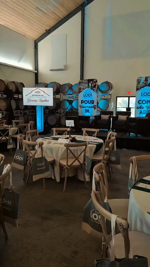 We had the amazing opportunity to host the @visitlodi Annual State of Tourism Conference last night.
A beautiful evening celebrating connection, collaboration, and the spirit of our Lodi community.
Got an event coming up? Book with Durst - where every gathering becomes unforgettable! Whether it’s a corporate gathering, celebration, or private dinner, our estate offers the perfect blend of charm and elegance.
#VisitLodi #DurstWinery #LodiWineCountry #LodiEvents #LodiTourism