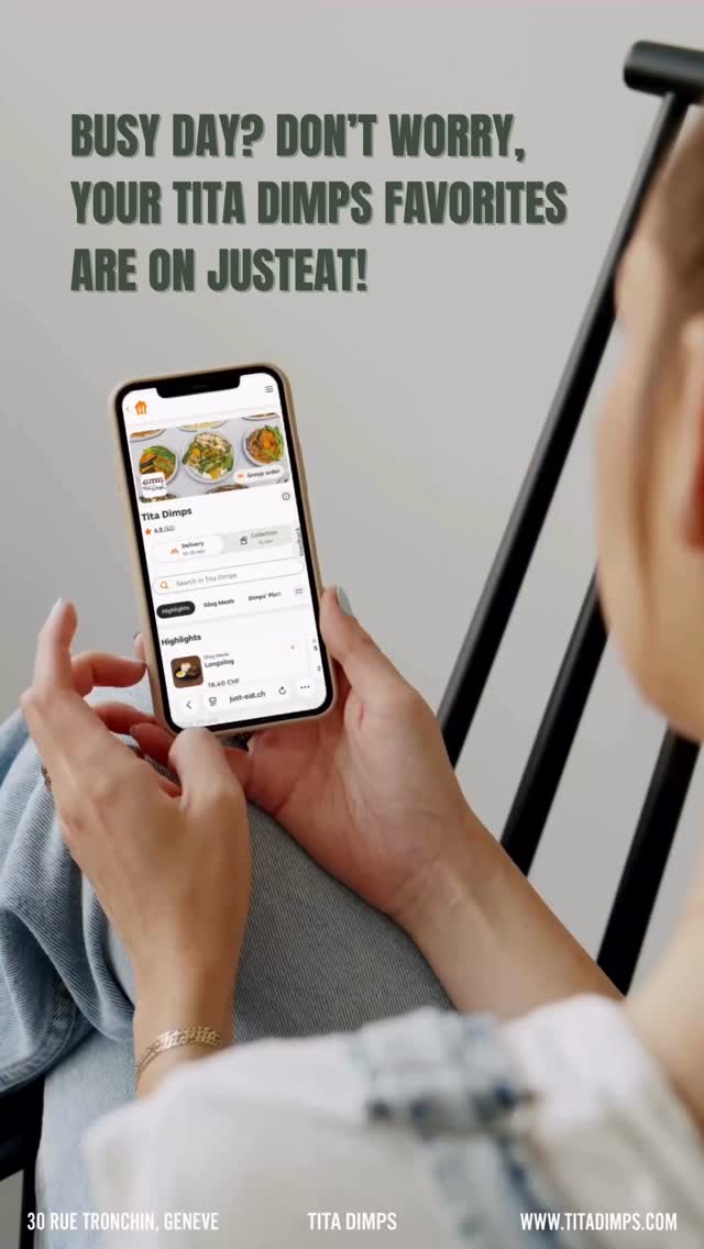 Too busy to stop by? No problem! Order your Tita Dimps favorites on JustEat and enjoy Filipino comfort food anywhere!
#geneva #filipinorestaurant #genevaswitzerland #switzerland #filipinofood