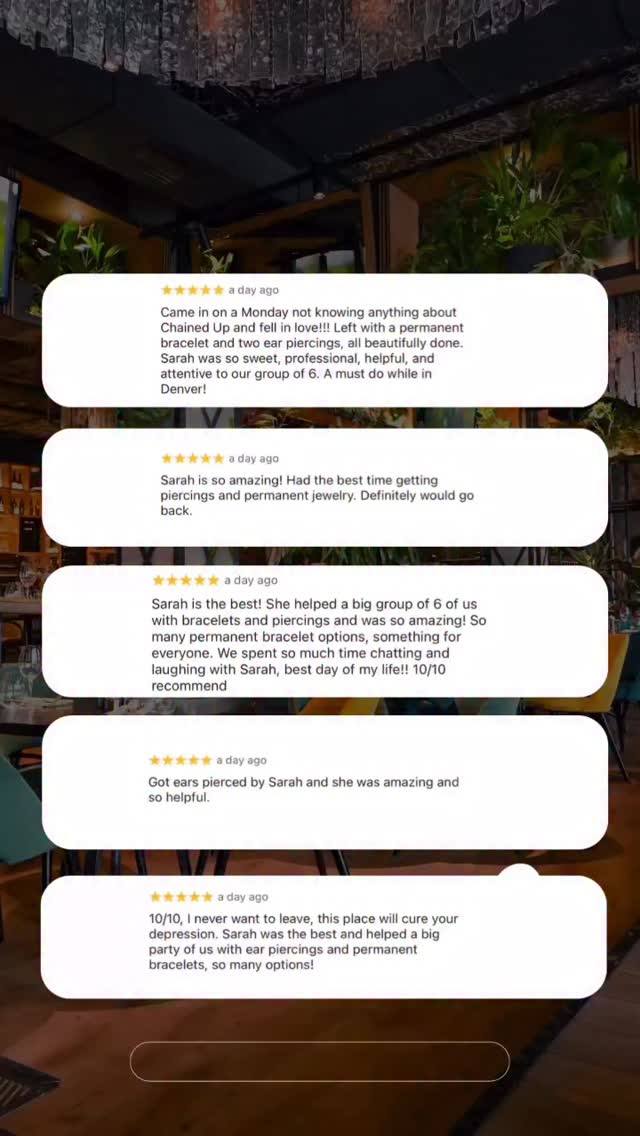 As a small business we are so grateful for reviews!! And if you didn’t know, you can show us your review for $10 off your next permanent piece!! #momjob #permanentjewelry #permanentjewelryexperience #permanentjewelrytraining #erieco #boulderco #lafayetteco #coloradobridalshow #coloradobrides #girlsnight #denverco #weldedbracelety #weldedbracelet #denver #denvercolorado #bouldercolorado #mcgregorsquare #louisvilleco
#bestiebracelet #coloradosmallbusiness #hatbar #truckerhatbar #truckerhat #denverco #denverpermanentjewelry #boulderpearlst #rallyhotel