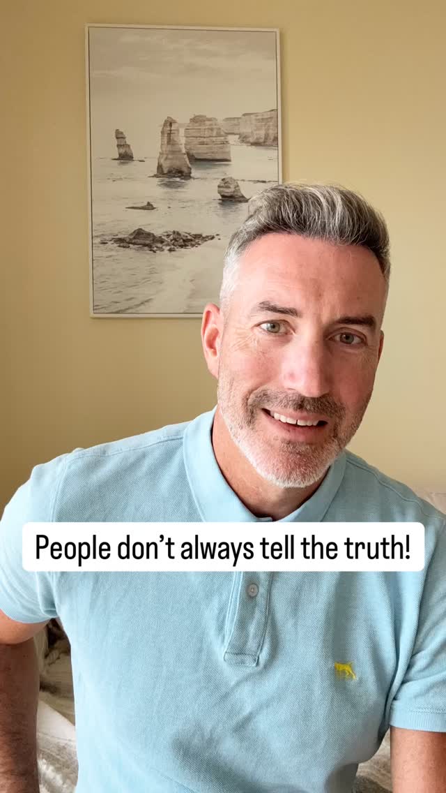 People don’t always tell the truth! #negotiationtraining #negotiationskills #personaldevelopmentcoach #careercoaching