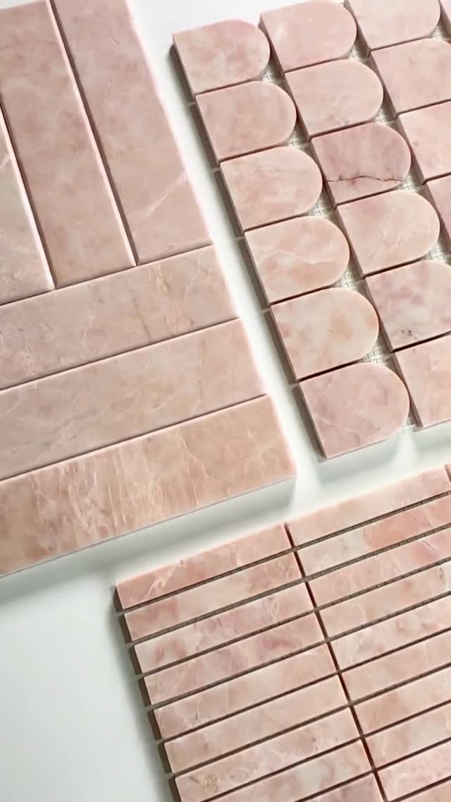 We have just come out with a new colour in our Eon Collection - Rose!
Currently available in;
- Arco
- Slim
- Mini Kit Kat
Penny Round will also be coming soon. Stay tuned!
#tiles #tile #tilewholesaler #wholesaler #stonetiles #stone