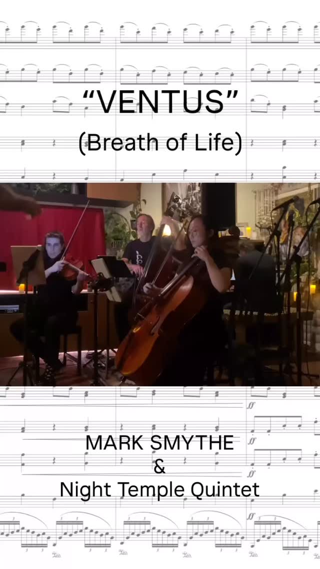Concert #tbt : Excerpts from the October 18 premiere of my new Piano Quintet “VENTUS” (Breath of Life) at @thenighttemple 🎹🎻🎻🎻🎻🎻
Violin I - @thee.k.wolf
Violin II - @morgmaestro
Viola - @lacroiyalty
Cello - @winnie_liu_cello
Contrabass - @tony_green_
Conductor - @andrew_dalziell
.
.
.
#newmusic #tbt #piano #quintet #premiere #losangeles #concerts #chambermusic #composer #community