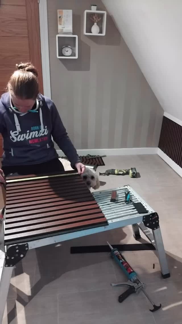 Who needs a day off when there’s a salon to glam up? 😅
One last DIY push today - fresh paint, more of our gorgeous panelling and with a full family team effort! Huge thanks to Dave, Kath and Graham (and not forgetting Riley) for helping us keep Diva looking her best for all our lovely clients❤️.
#proudsalonowner #lifeofanentrepreneur #beautyindustry #prideinwhatwedo #customerexperience