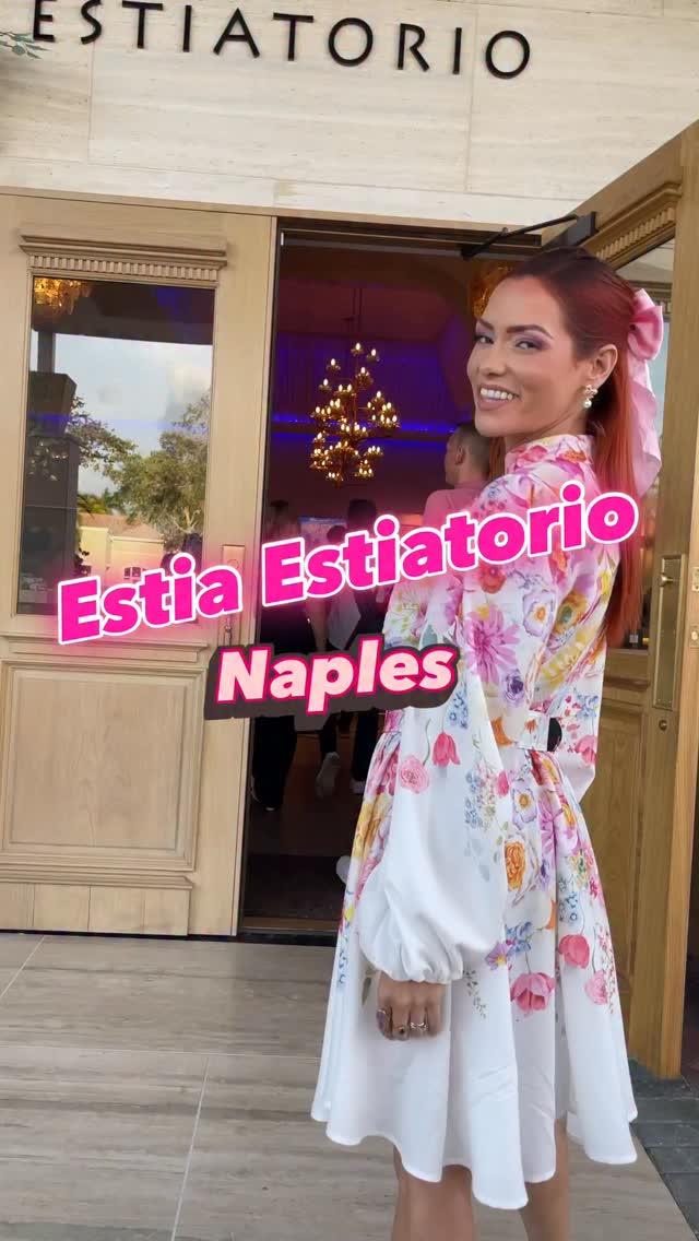 6 months since @estiarestaurant first opened in Naples and that was definitely an unforgettable grand opening!!!
The food was amazing! You gotta have the lambs chop if you haven’t already, I couldn’t get enough of them.
Entertainment was on point but the real MVP was the sax player that played “ GET LOW “ upon my request 🤣 and he ATE too! If you know him please tag him so he can get the credit he deserves.

