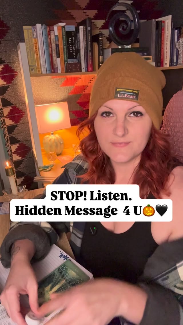 Special Halloween #tarotreading Hidden Message meant to find you #specialtarotreading #halloweenspecial 🖤🎃✨