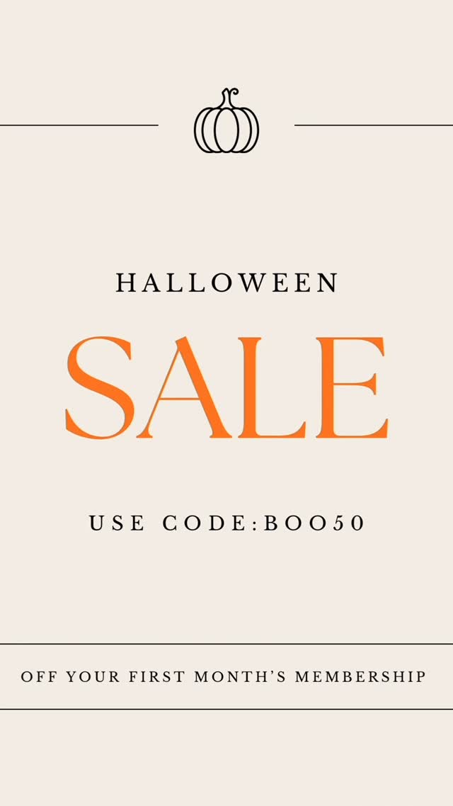 No tricks, just treats! Get 50% off your first month when you join my Workout Platform this weekend only.
On top of this, you also get a 7 day free trial too!
To try unlimited classes and start reaching your fitness goals, please visit the link in my bio or message me for more information 👻
#homeworkout #fitnessathome #telford