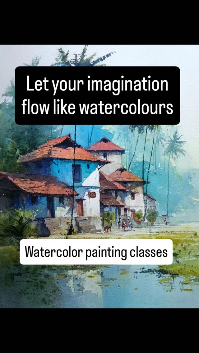 Join our watercolours paintings classes.
New batch starting soon.
Contact: 6282033996