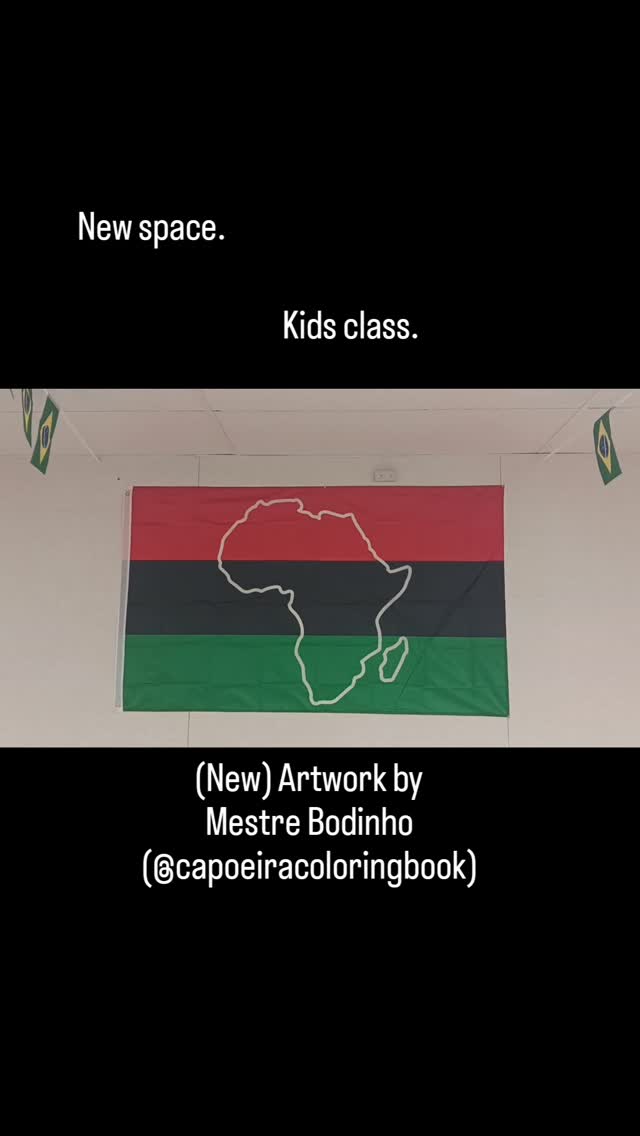 FIRST DRAFT of the new space for the kids' class. This will be a six-month project that is created, curated, designed, and taught by Mestre RΓ‘dio Velho (@old_radio_adventures).
Big salute, and thank you to Mestre Bodinho for providing the new illustrations.