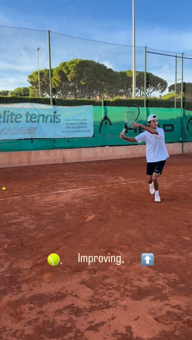 Élite Tennis Academy. Improve your self to improve your tennis#EliteTennisAcademy #TennisBarcelona #TennisSpain #BarcelonaTennis #TennisLife #TrainLikeAPro #TennisTraining #TennisCoach #TennisPlayer #TennisDrills #JuniorTennis