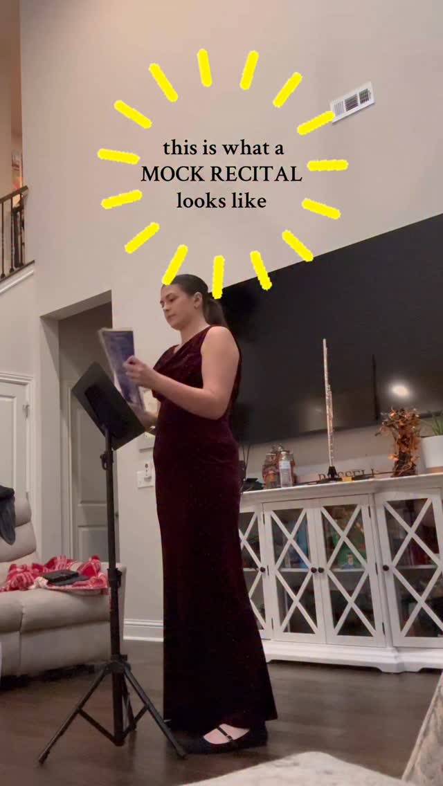 I did a week of running my recital repertoire everyday for stamina and I chopped some of the clips up hereeeee. It sort of looks silly, but it was the most beneficial aspect of my preparation. I feel like it mentally prepared me for anything that could happen. I also added repeats in random sections to elongate the piece for stamina purposes as well!