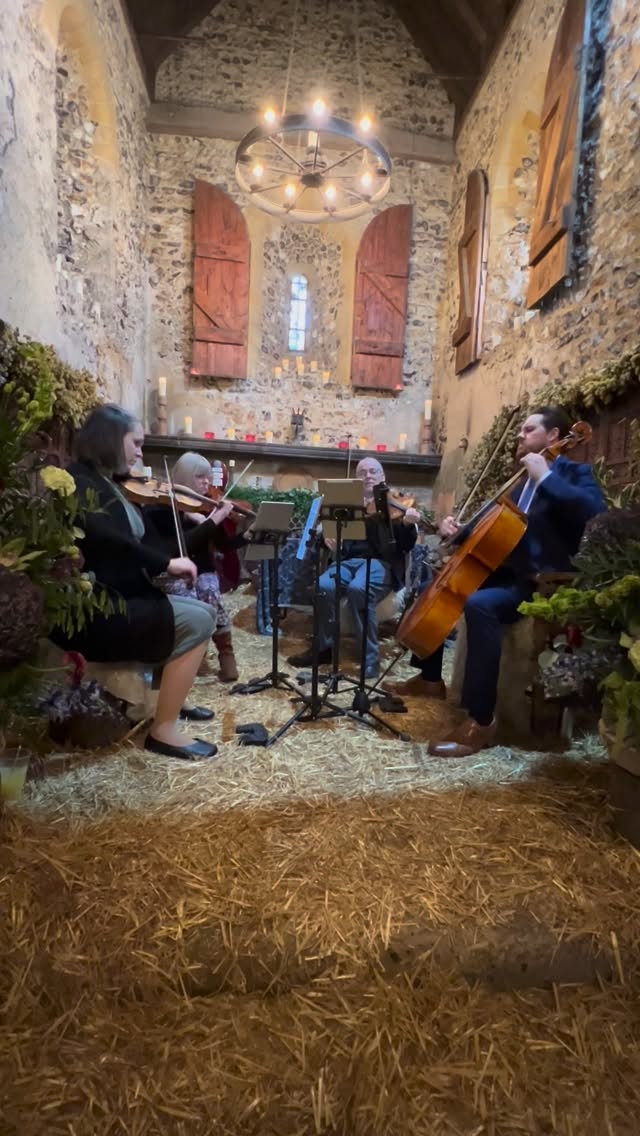 An owl delivered the rings during the ceremony, so of course we had to play Hedwig’s Theme at the reception.
A magical day at the Lost Village of Dode @thelostvillageofdode for Matt and Paul’s wedding.
#WeddingMusic #StringQuartet #LiveMusic #HedwigsTheme #HarryPotterWedding #LostVillageOfDode #KentWeddings #LondonWeddingMusic #StrettoEnsembles #KentMusicians #WeddingInspiration