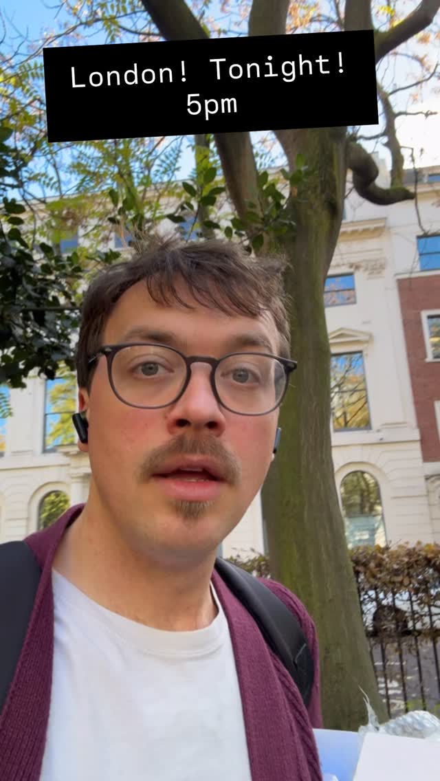 TONIGHT! @museum_of_comedy I feel RELAXED I have an ASTRAL ORB.
Edy Hurst’s Wonderfull Discoverie of Witches in the Countie of Himself
5pm
Then why not have a spooky Halloween Boxing Day with @weirdoscomedy straight after with the Killer Seagulls (from Somerset)????
#edyhurstswonderfulldiscoverieofwitchesinthecountieofhimself #witches #london #londonhalloween #whatsonlondon #halloweenlondon