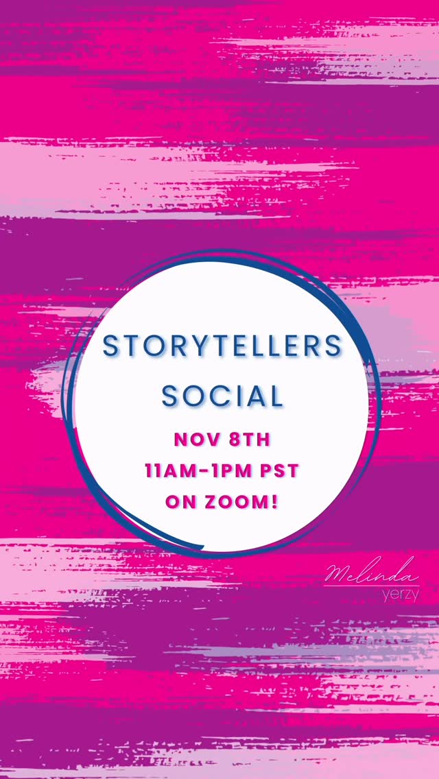 I’m excited to announce the date of our first Storytellers Social! If you love to read and are looking for a new book, if you’re looking for a voice to record your next audiobook, or just like to be in creative spaces come join this group of 25 awesome storytellers while they share their stories!
November 8th at 11am-1pm pst
Comment “count me it!” for the zoom invite!
#storytellerssocial2025 #indieauthorsofinstagram #indiereaders #bookish #booktok #voiceactor #audiobooknarrator #audiobooklover