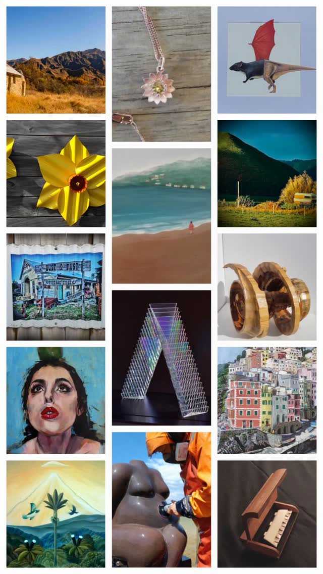 Another awesome sunny day in Taranaki, and with 36 artists and 8 places of interest open all 10 days on the @taranakiartstrail, there is plenty of creativeness to explore.
With all 60 artists opening their studios and workspaces up for you to visit again on Friday for the weekend.
Focus on art or mix it up with @taranaki_garden_festival
@sustainablebackyardsnz
Or
@taranakifringegardenfestival
Either way, get out there and enjoy this glorious day.
#taranakiartstrail #taranaki #artist #art #painting #sculpture #fibreart #ceramics #mixedmediaart #printmaking #jewellery #photography #taranakilikenoother #supportlocalartists