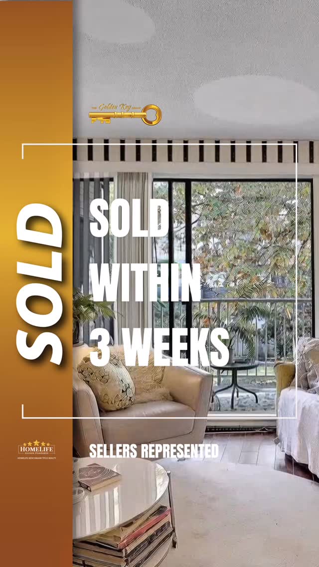 SOLD in just 3 weeks! 🎉 Whether you’re buying your first home or selling your current one, timing and strategy make all the difference.
.
We love helping our clients reach their real estate goals! If you’re thinking of making a move today, tomorrow, or in the future – let’s talk about how we can make it happen for you! 💛
.
📞 Grace Luzande 778.628.4530
📞 Scotty Romey 604.723.7653
📞 Kevin Banting 604.440.7608
The Golden Key Group
Homelife Benchmark Titus Realty
📹 Video by: @graceluzande
#thegoldenkeygrouprealty #realestate #realtor #invest #buy #sell #opportunity #beautifulbritishcolumbia #realestatebc
#fraservalley #vancouverrealestate #moneymoves #realestateinvestments #developer #development #money #investments #future #openingdoorsofopportunity
#scottromey #danielromey #graceluzande #thegoldenkeygrouprealty #homelifebenchmarktitus #surrey #langley #planforretirement #family #future #success