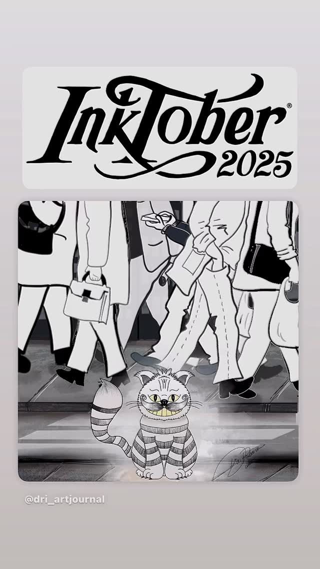 Chegamos ao final ! Nem acredito que consegui postar os 31 dias a tempo! Foi meu primeiro #inktoberbr e estou super satisfeita, por que o que pode parecer pouco pra muita gente, para mim foi u@a grande conquista ✍️E bora desenhar mais!