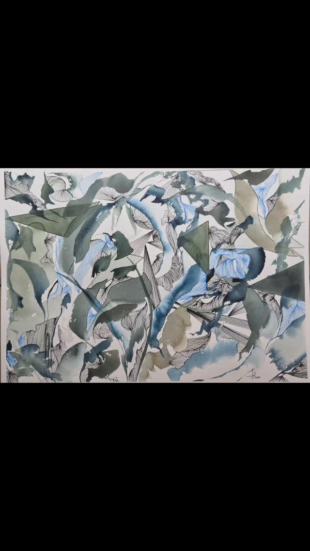 Nouvelle vibe.
Feuillages en mouvement, lignes noires & bleues.
Une page qui respire, entre vide et énergie.
.
.
.
.
.
.
.
.
.
.
.
.
.
.
#watercolorart #modernart #abstractnature #artistsoninstagram #creativeprocess #artdaily #workinprogress✨
#aquarellemoderne
#aquarelle
#nuancesdegris