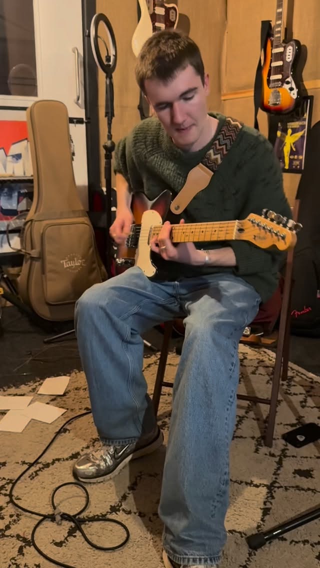 Superb few days with the amazing @weareglass_band making a right old racket. Some of the best songs I’ve ever worked on!
Here’s master of noise @finlayhunton doing what he does best!