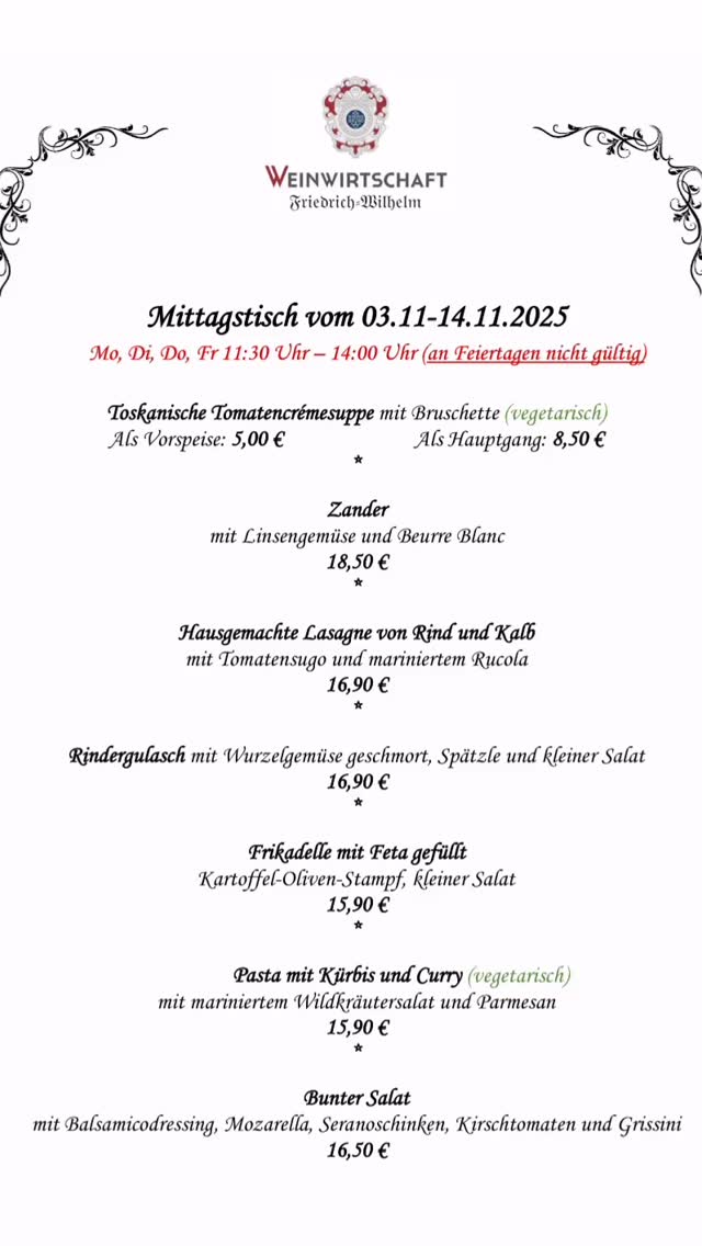 #essenintrier #weinwirtschafttrier #weinwirtschaft #tapastrier #rinkeweine #eventlocationtrier #mittagessentrier