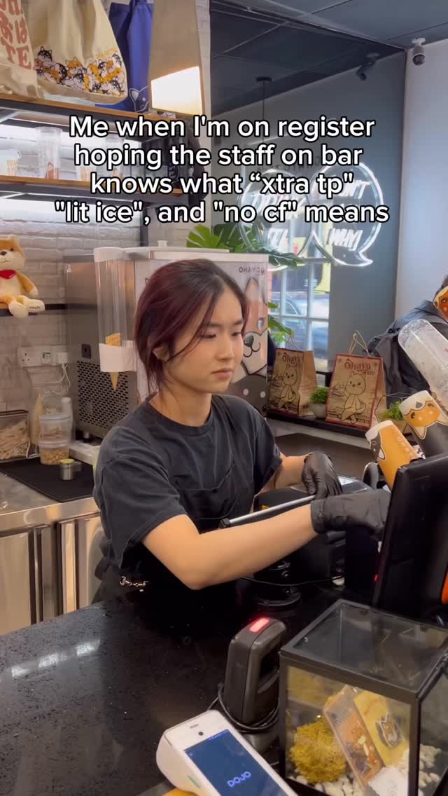 we could create our own language at this point